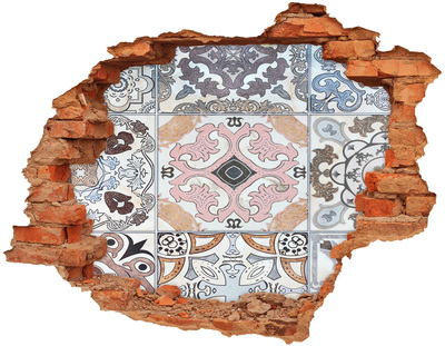 Hole wall sticker Ceramic tiles