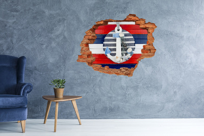 3D wall hole Sea adventure with shells