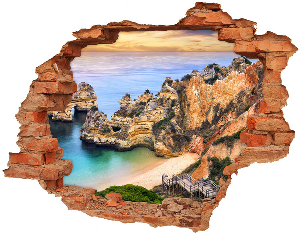 Hole in the wall decal Paradise Bay
