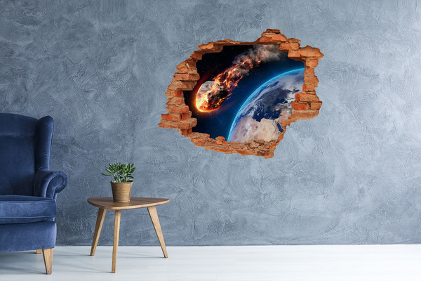 Hole wall sticker Cosmic explosion