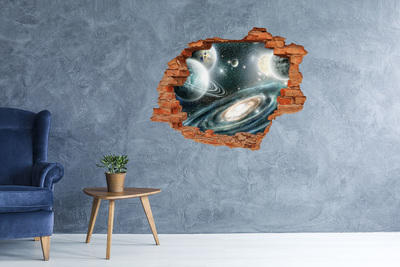 Hole wall sticker Cosmic Space