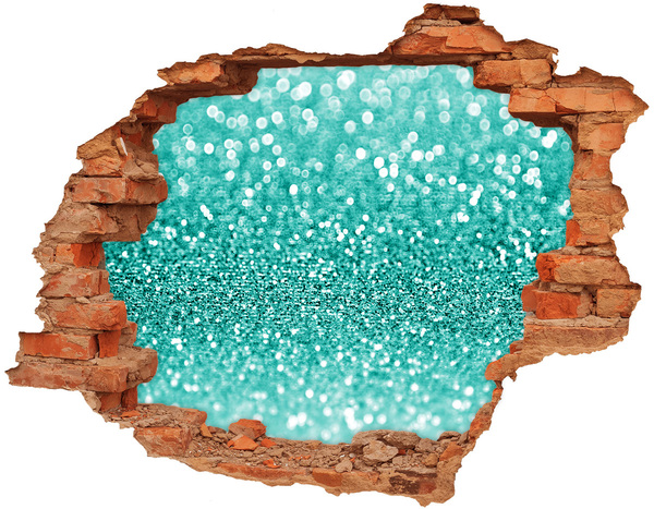 Hole in the wall sticker Sparkling water in a hole in the wall