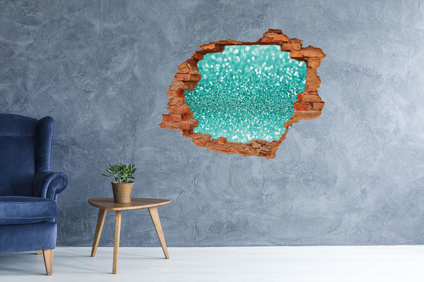 Hole in the wall sticker Sparkling water in a hole in the wall