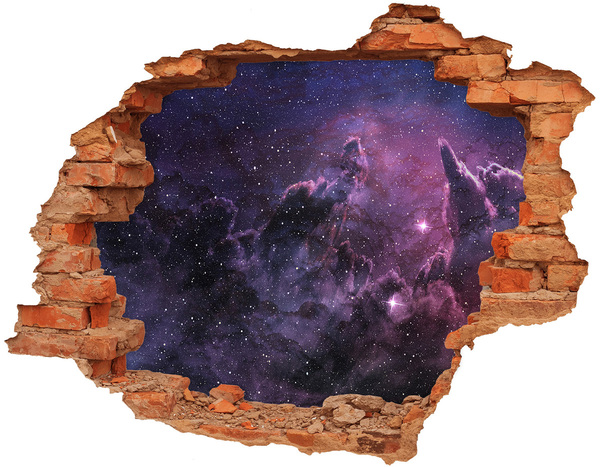 Hole wall sticker Cosmic Space