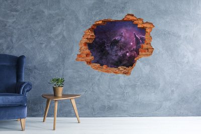 Hole wall sticker Cosmic Space