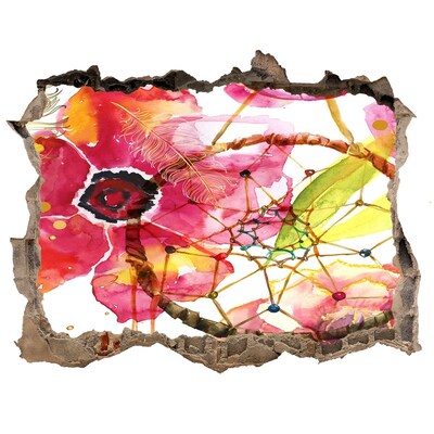 Hole in the wall decal Hole in the Wall Flower Dream