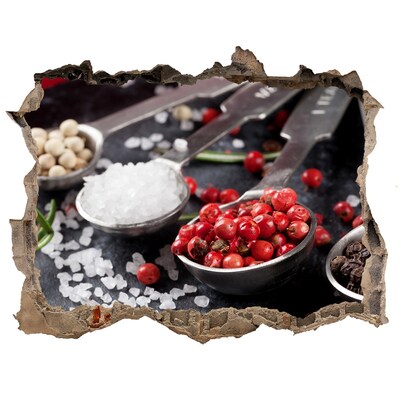 Hole in the wall decal Spice paradise