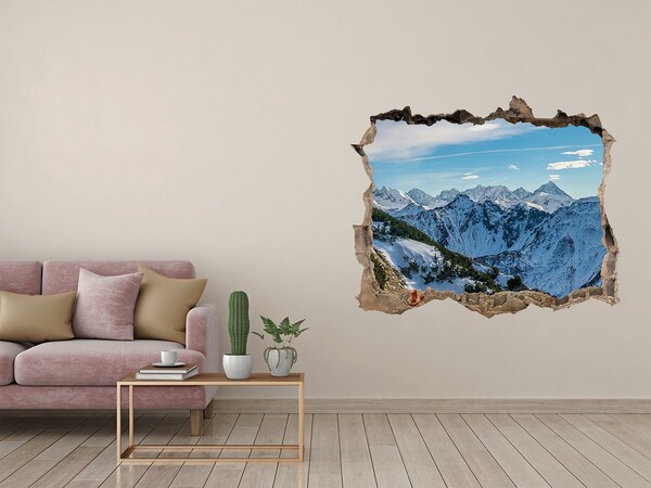 Hole in the wall decal Crown of the Tatra Mountains