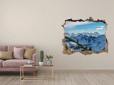 Hole in the wall decal Crown of the Tatra Mountains