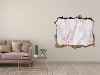 Hole wall sticker Marble