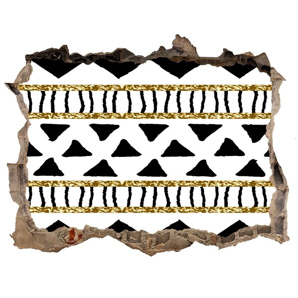 3D wall hole Stylized hole in the wall