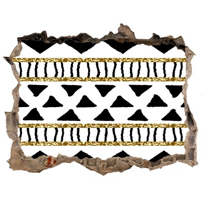 3D wall hole Stylized hole in the wall