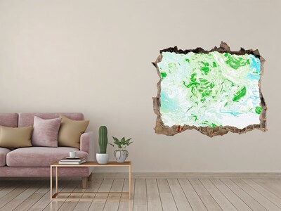 Hole wall sticker Abstract background