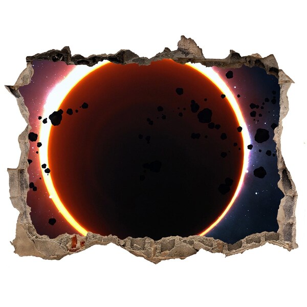 Hole in the wall sticker Cosmic abyss