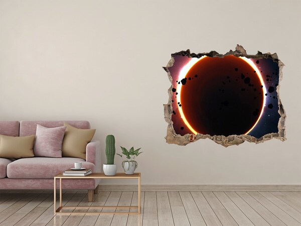 Hole in the wall sticker Cosmic abyss