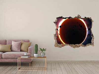 Hole in the wall sticker Cosmic abyss