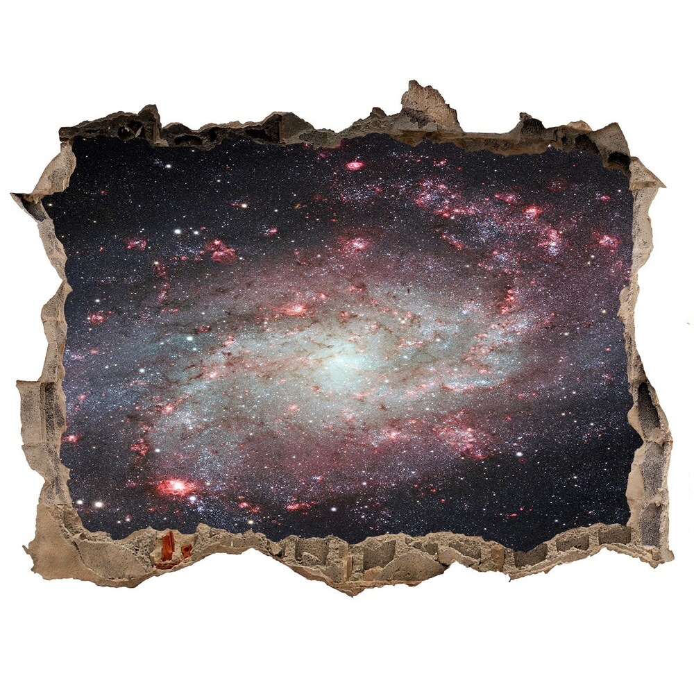 Hole in the wall decal Nebula