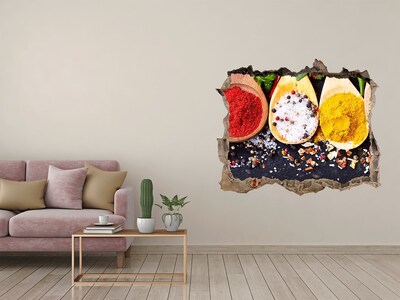 Hole wall sticker Spice paradise