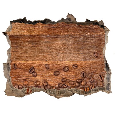 3D wall hole Ruined coffee wall