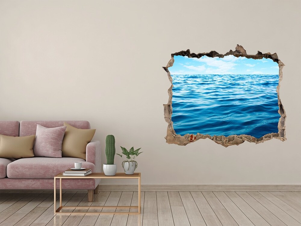 3D wall hole Sea water