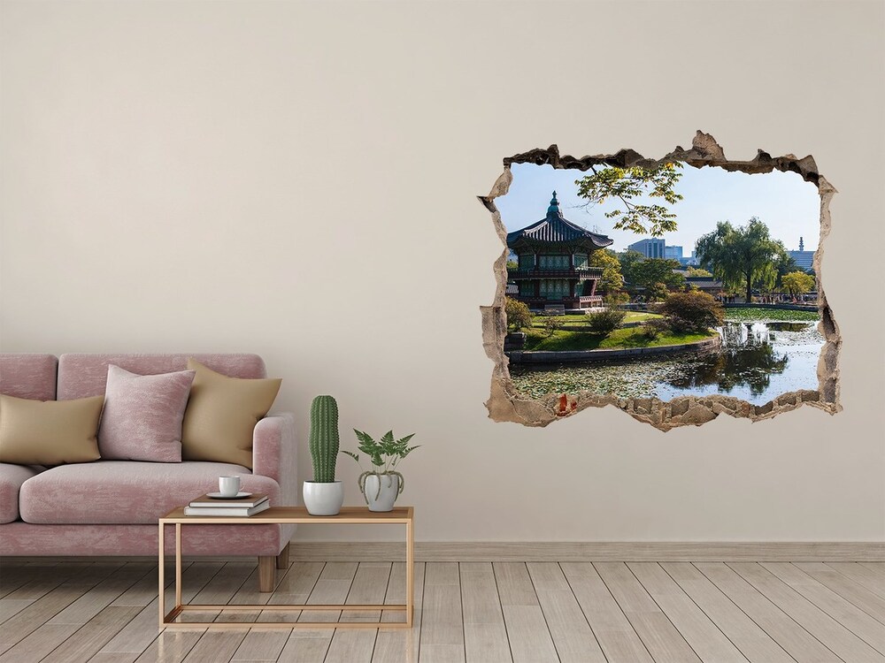 Hole in the wall decal South Korea