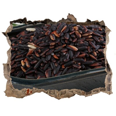 3D wall hole Black Rice Feast