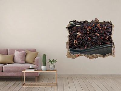 3D wall hole Black Rice Feast