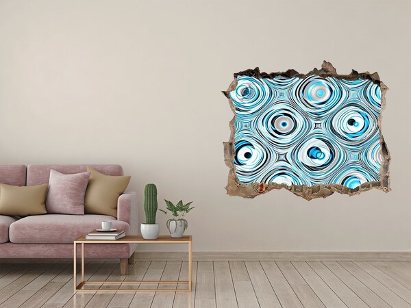 Hole wall sticker Fractal graphics