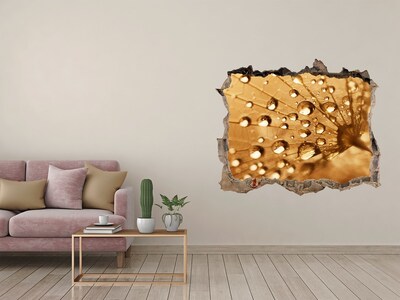 Hole in the wall sticker Dandelion