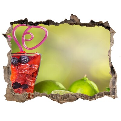 Hole wall sticker Hole in the Wall Fruit Cocktail