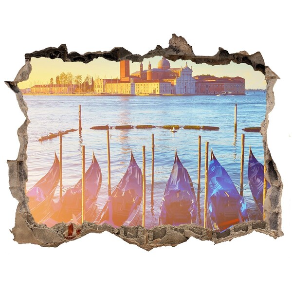 Hole in the wall decal Venice brick