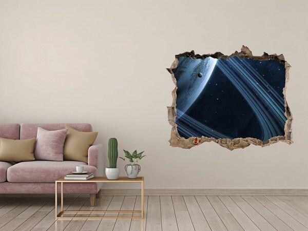 3D wall hole Planet