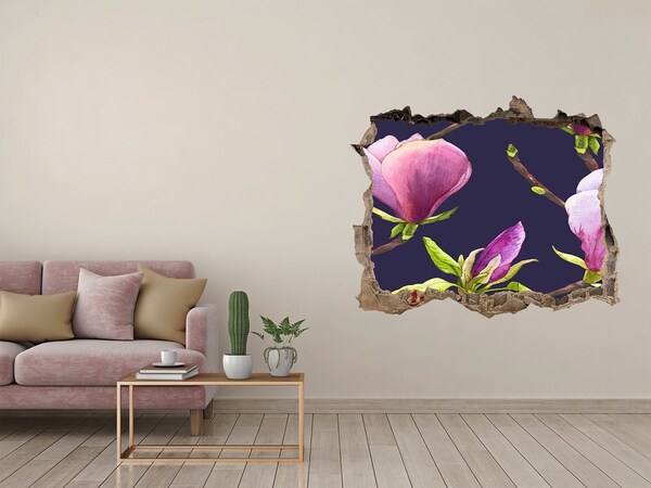 Hole in the wall sticker Magnolia