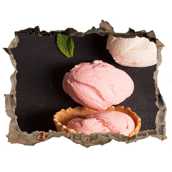 Hole in the wall sticker Hole in the Wall Ice Cream Feast