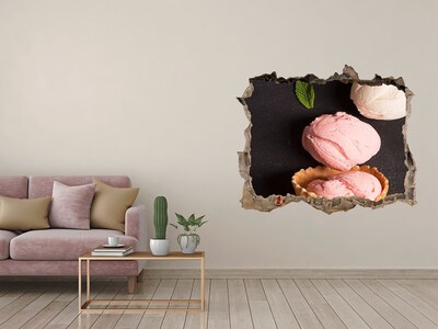 Hole in the wall sticker Hole in the Wall Ice Cream Feast