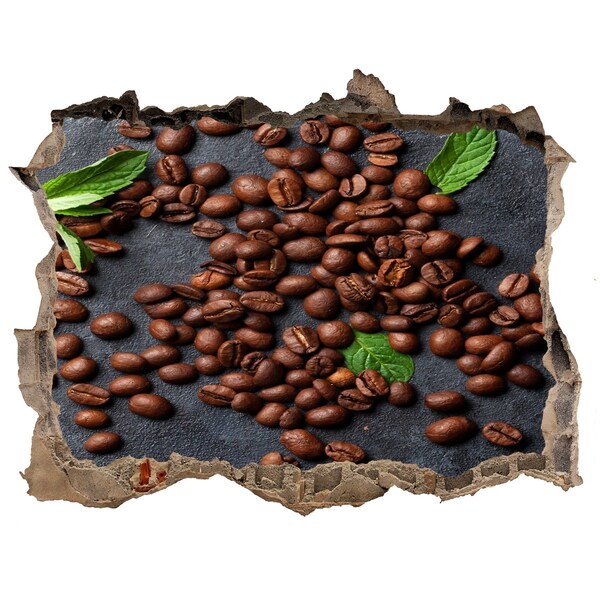 3D wall hole Coffee beans