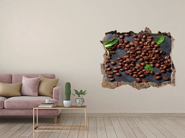 3D wall hole Coffee beans