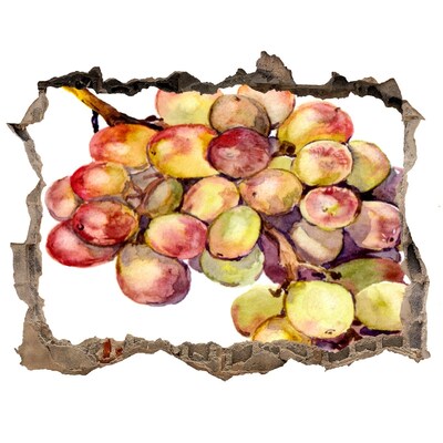 Hole in the wall sticker Fruit in a Hole in the Wall