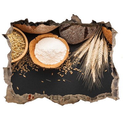 Hole in the wall decal A kitchen full of ingredients