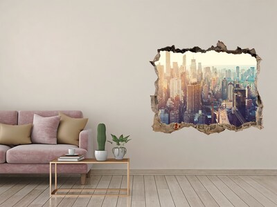 Hole in the wall sticker View from the hole in the wall