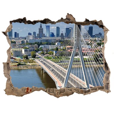 3D wall hole Bridge in Warsaw