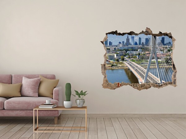 3D wall hole Bridge in Warsaw