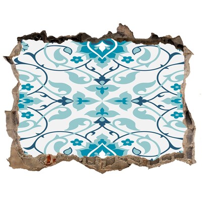 Hole wall sticker Arab pattern