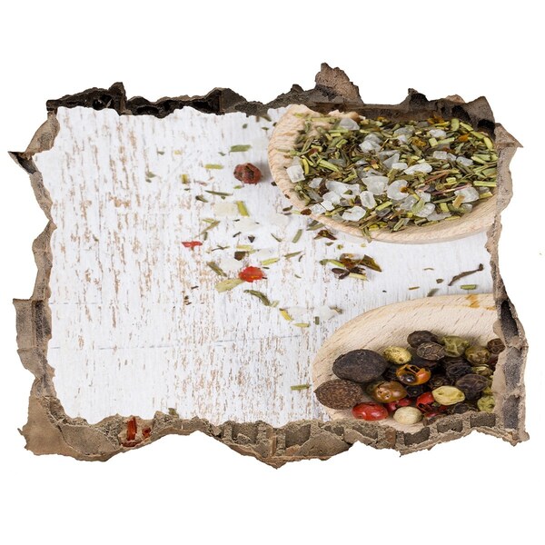 Hole in the wall sticker Spice explosion