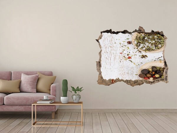 Hole in the wall sticker Spice explosion