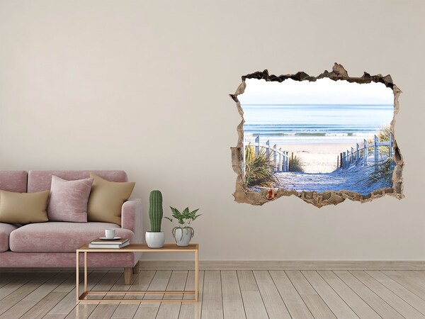 3D wall hole Coastal dunes