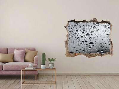 Hole wall sticker Drops of water