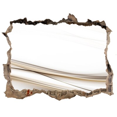 3D wall hole wallpaper The illusion of open space