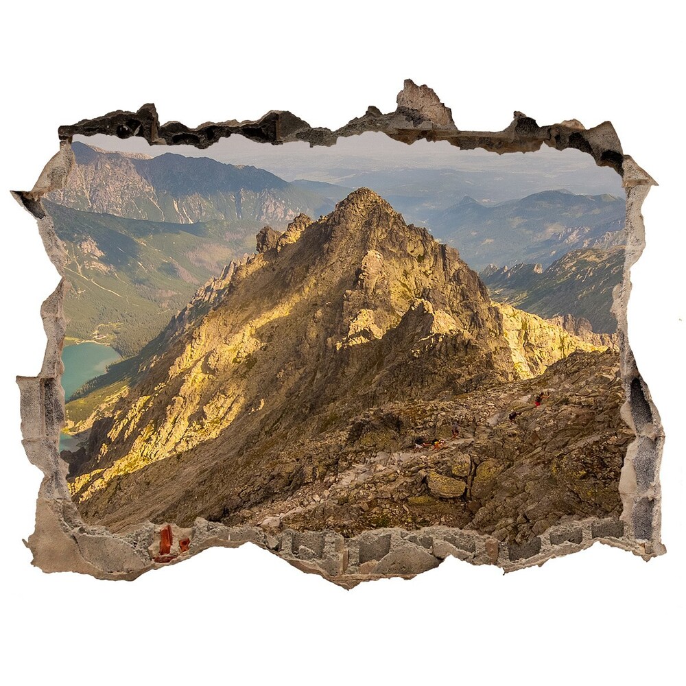 Hole wall sticker Morskie Oko Tatry