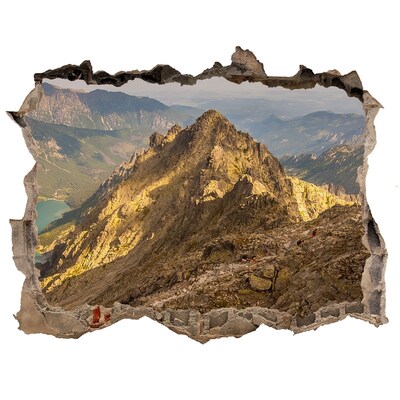 Hole wall sticker Morskie Oko Tatry